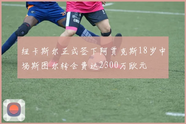 纽卡斯尔正式签下阿贾克斯18岁中场斯图尔转会费达2300万欧元